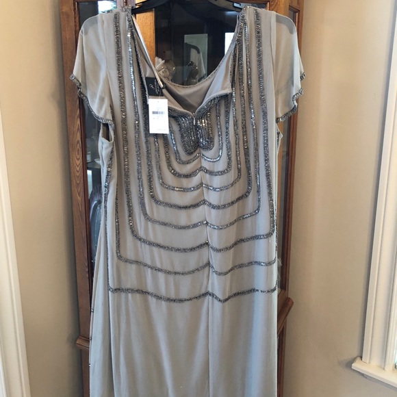 Adrianna Papell Dresses & Skirts - Silver Nordstrom 22W Formal Dress Adrianna Papell Dresses & Skirts - Silver Nordstrom 22W Formal Dress